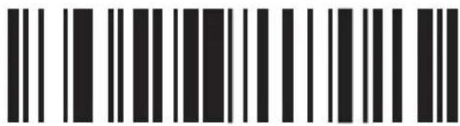 Black and white barcode image with vertical lines on both sides