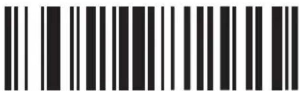 Black and white barcode image with vertical lines on both sides