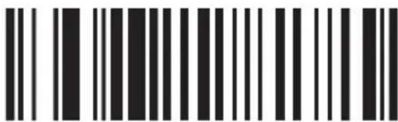 Black and white barcode image with vertical lines on both sides