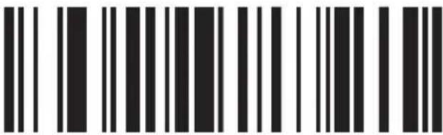 Black and white barcode image with vertical lines on both sides
