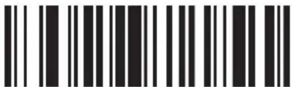 Barcode image containing machine-readable data, with vertical black bars on both sides and no visible text or symbols.