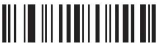 Barcode image containing black vertical bars on white background