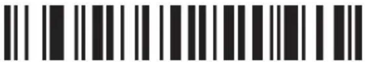 Barcode image containing machine-readable data, with vertical lines representing data points.