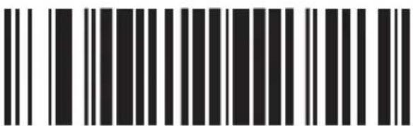 Black and white barcode image with vertical lines on both sides