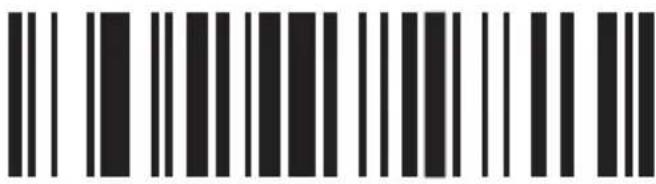 Black and white barcode image with vertical lines on both sides