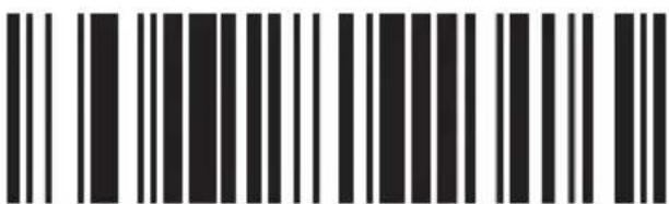 Black and white barcode image with vertical lines on both sides