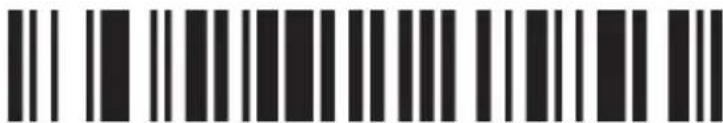 Black and white barcode image with vertical lines and dots, no readable text or symbols