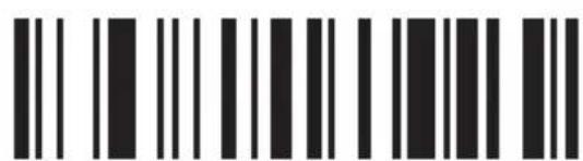 Barcode image with black and white vertical bars on white background