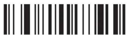 Black and white barcode image with vertical lines on both sides