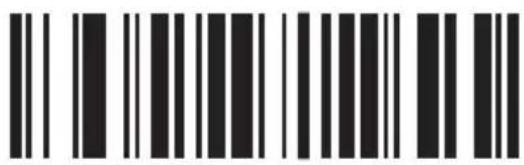 Barcode image with vertical black and white lines on white background