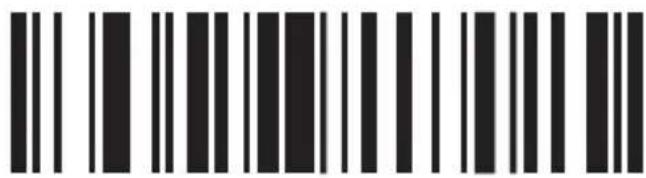 Barcode image with vertical black and white lines on white background