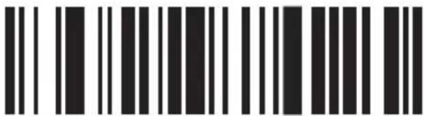 Black and white barcode image with vertical lines on both sides