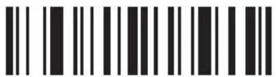 Barcode image containing machine-readable data, with vertical black bars on white background