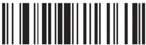 Black and white barcode image with vertical lines and a central bar pattern