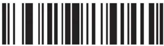 Black and white barcode image with vertical lines on both sides