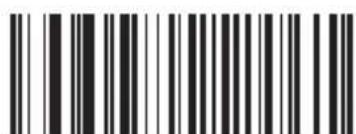 Black and white barcode image with vertical lines and dots, no readable text or symbols