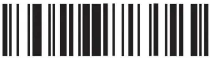Black and white barcode image with vertical lines on both sides