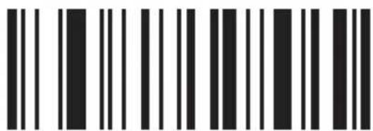 Barcode image containing black vertical lines on white background
