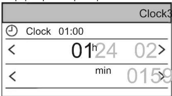 Ρολόι3 Ρολόι 01:00 < 01h24 02> < λεπτό 0159