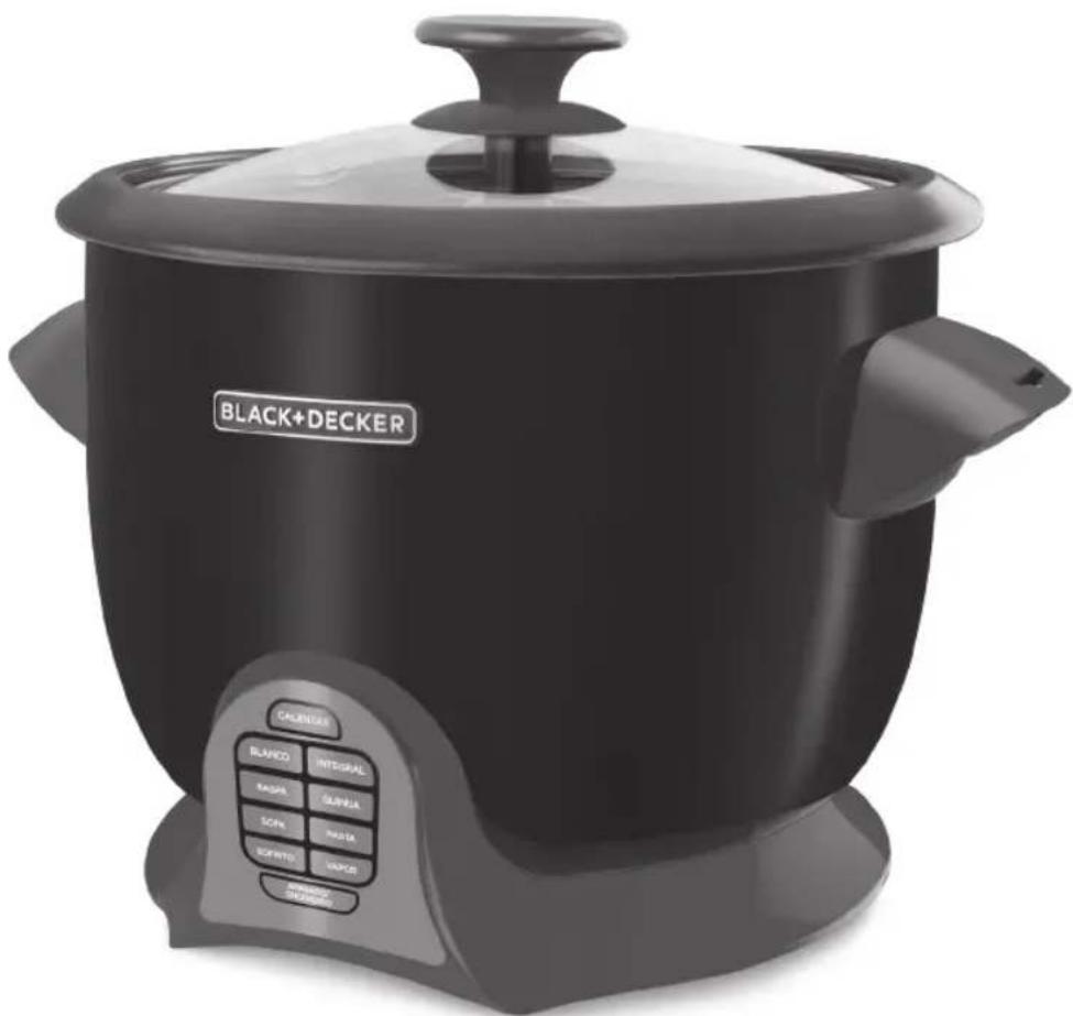 BLACK+DECKER CALIBERAS BLANCO INTEGRAL MAGA SUPRA SOPA MAGA SOPATO MASCAR AVIANDO PUMBOGADO