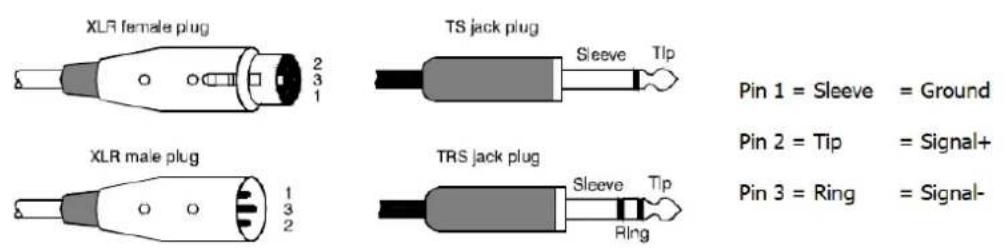 Citronic 170.885UK - Mic/Line Input Connections - 1