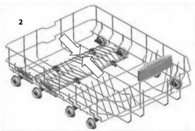 RANGEMASTER RDW6015D53 - Two Folding Racks (10 pc) - 2