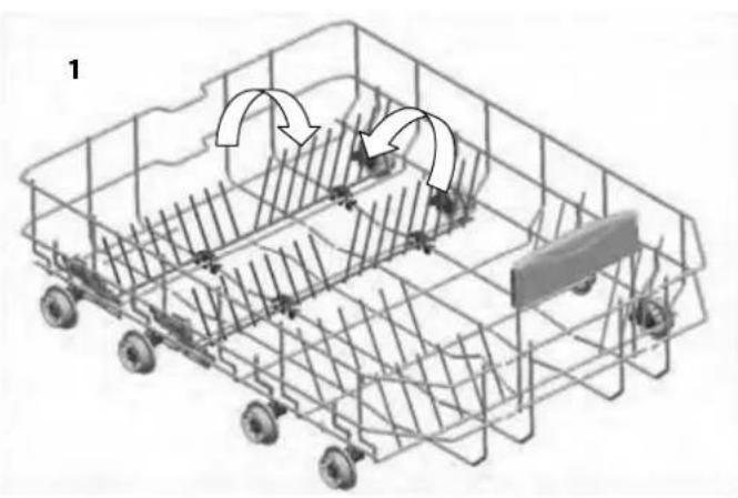 RANGEMASTER RDW6015D53 - Two Folding Racks (10 pc) - 1