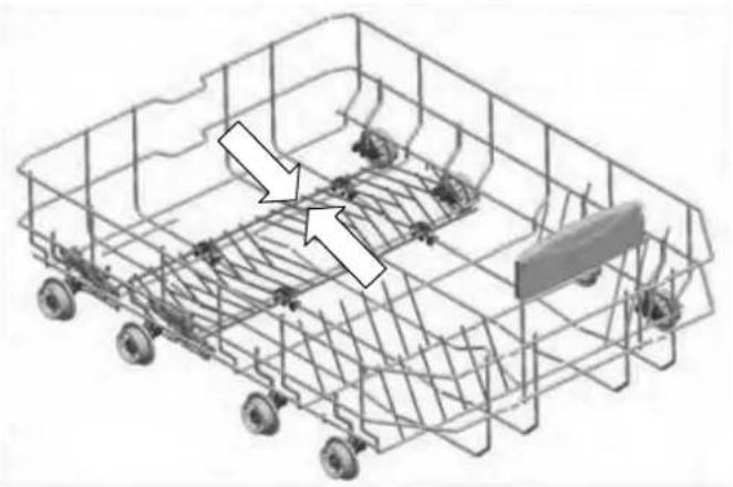 RANGEMASTER RDW4510D53 - Two Folding Racks (10 pc) - 2