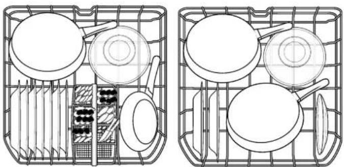 RANGEMASTER RDW6012D22 - Lower basket - 1