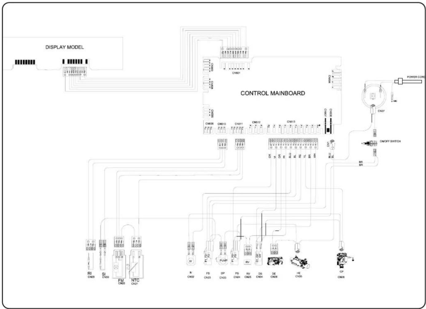 RANGEMASTER RDW4510D22 - Circuit Diagram - 1
