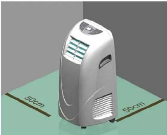 Infiniton PAC-93CB - Selection of installation location - 1