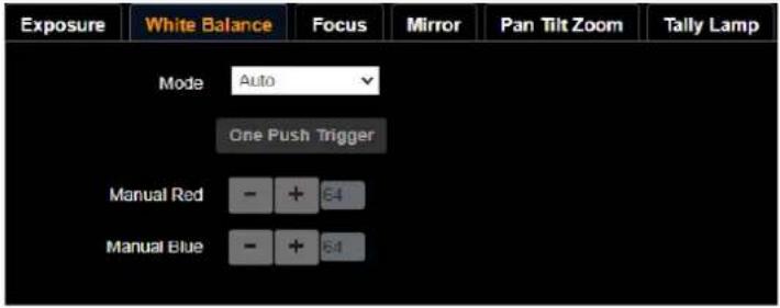 Lumens VC-A61P - Settings – Camera - 3