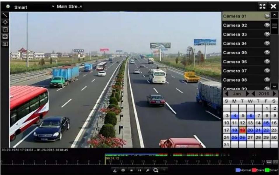 Smart Main Stre... Camera 01 Camera 02 Camera 03 Camera 04 Camera 05 Camera 06 Camera 07 Camera 08 Camera 09 Jan 2016 S M T W T F S 1 2 3 4 5 6 7 8 9 10 11 12 13 14 15 16 17 18 19 20 21 22 23 24 25 26 27 28 29 30 31 03:22-1970 17:24:02 - 01:28-2016 20:08:45 03:31:15 Normal Event Smart