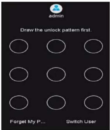 admin Draw the unlock pattern first. Forget My P... Switch User