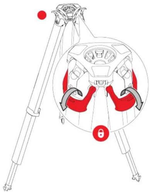 Diagram of a bicycle suspension system with labeled components and directional arrows indicating motion or movement.