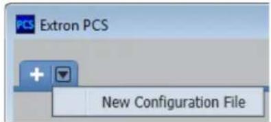 Extron PCS + New Configuration File