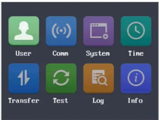 User Comm System Time Transfer Test Log Info