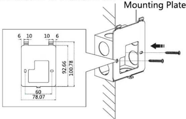 6 10 10 6 92.66 100.78 60 78.07 Mounting Plate