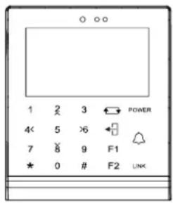 1 2 3 ← POWER 4< 5 >6 + 7 8 9 F1 ★ 0 # F2 UNK