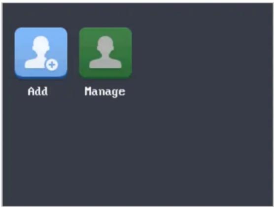 Add Manage