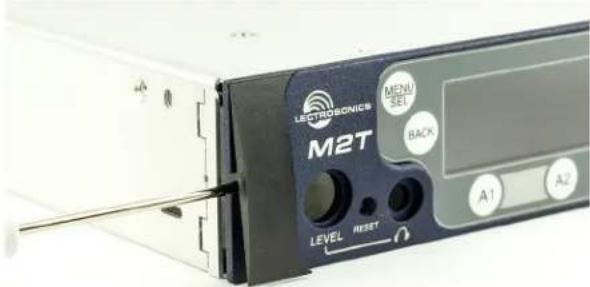 LEOBRONICS M2T MENU SET BACK LEVEL RESET A1 A2