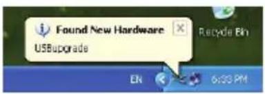 Found New Hardware USBupgrade EN 6x30 PM