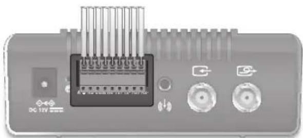 Pelco NET5500 - Connecting the Relay Input/Output - 1