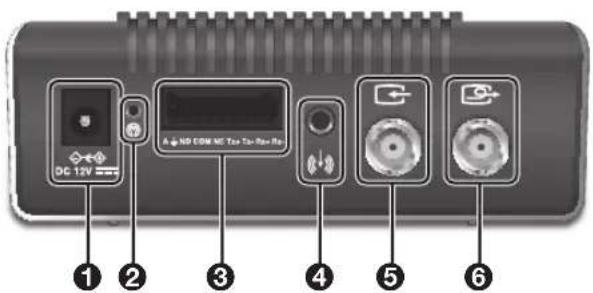 DC 12V A NO COM MT Top Ta-Rev No ① ② ③ ④ ⑤ ⑥