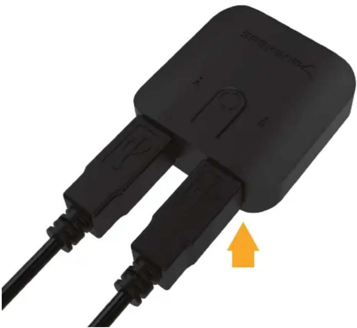 Sabrent USB-SW30 - - Connect the other USB 3.0 cable to the Sabrent Sharing Switch B port - 1