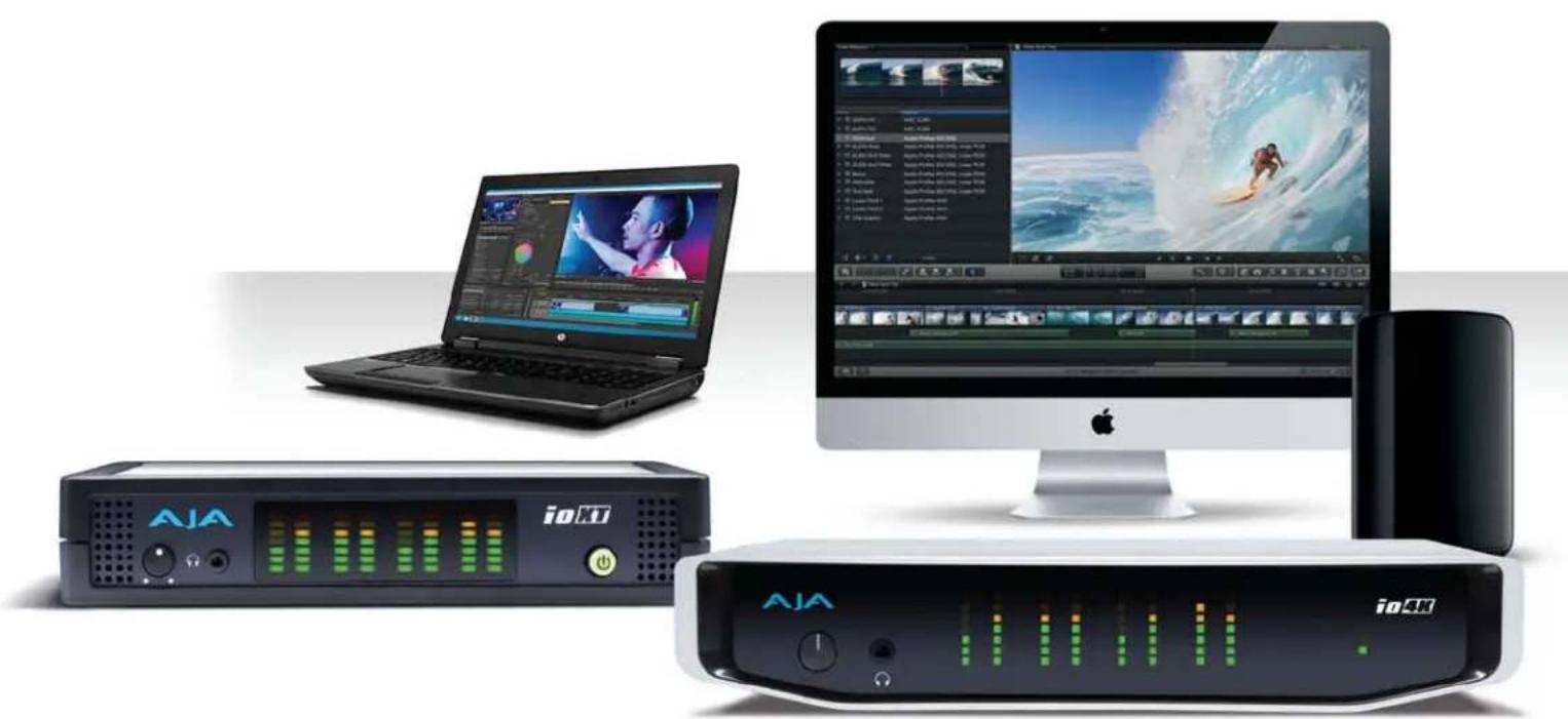 AJA Io 4K - Installation & Operation Guide - 1