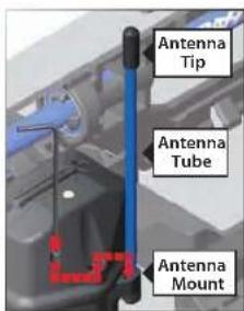 Antenna Tip Antenna Tube Antenna Mount
