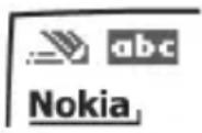 NOKIA 3155i - Ingreso de texto - 5