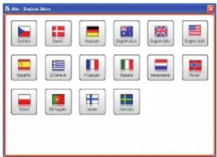 Max Engine Mode Custria Denmark Germany English (US) English (AU) English (EU) English (EU) Spain Chilean France Italy Netherlands Norway Poland Portugal Sweden Switzerland
