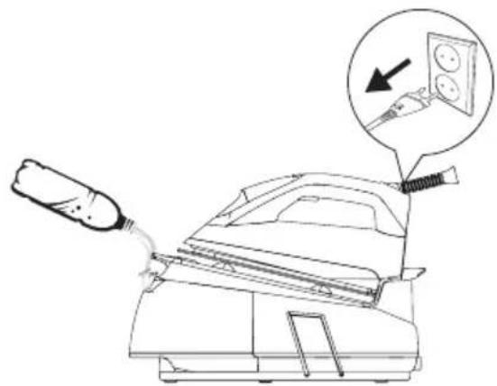 BEKO SGA7124 - Filling the water reservoir - 2